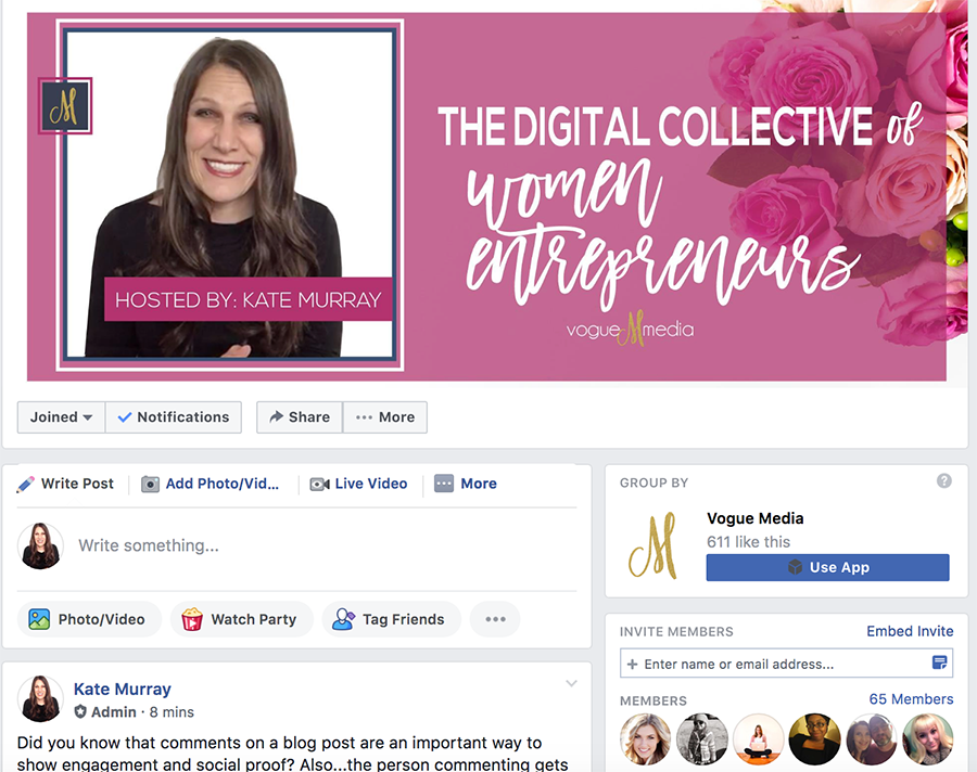 Join Today! The Digital Collective of Women Entrepreneurs