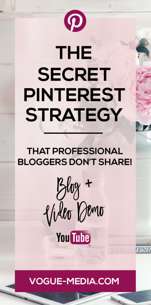Pinterest Tailwind Secret Pinning Strategy