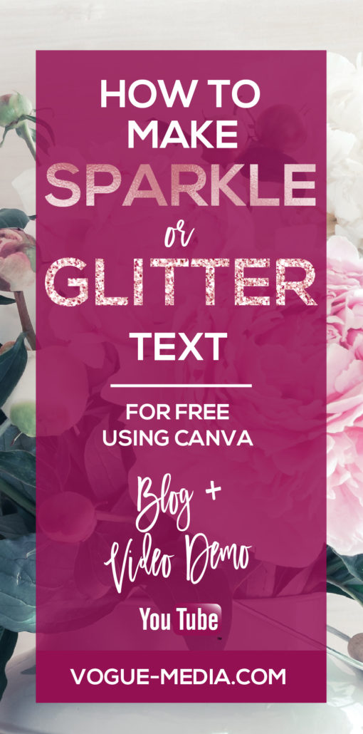 Glitter Text