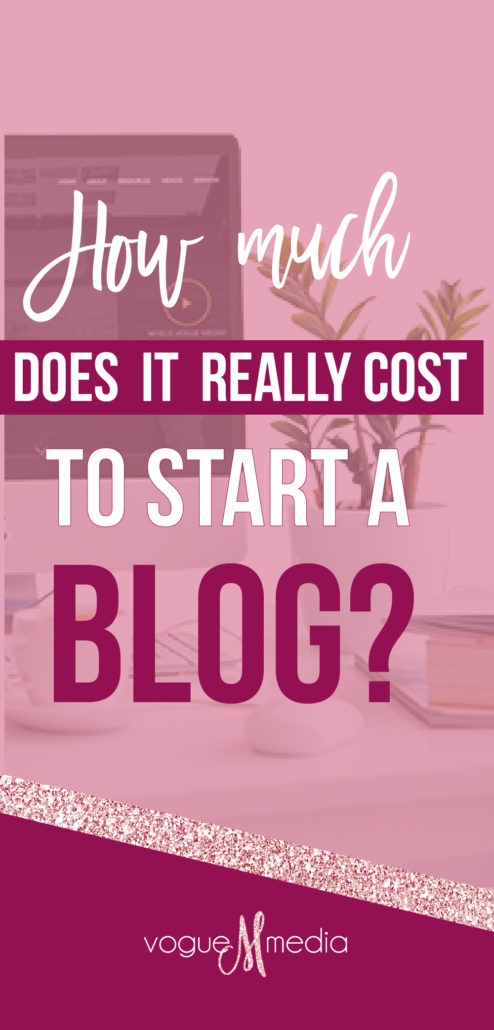 How much does it really cost to start a blog?