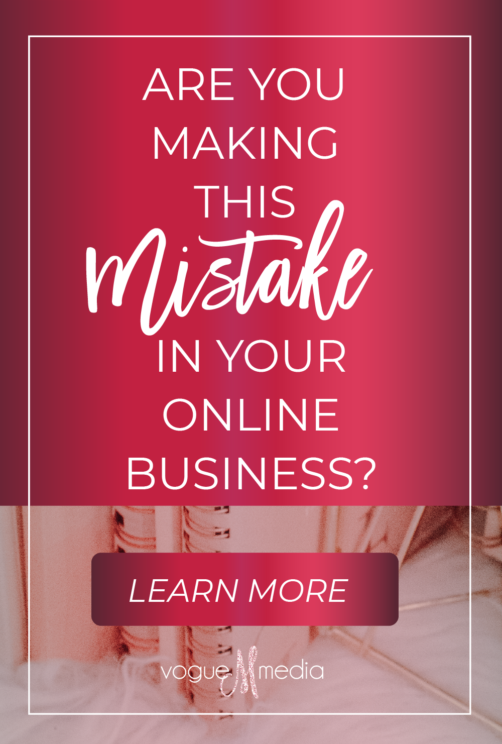 Are you making this mistake in your online business?